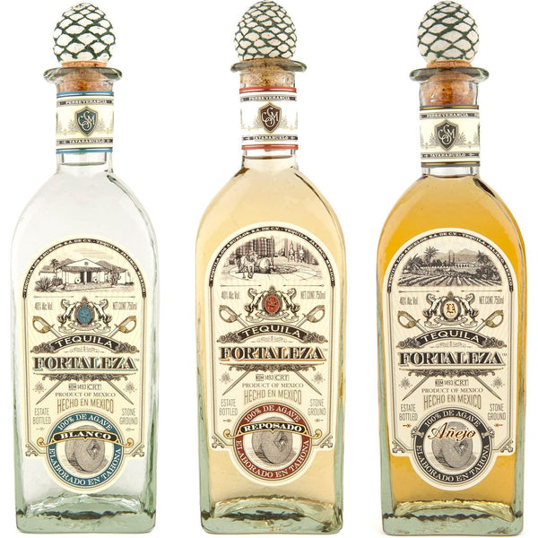 Fortaleza Blanco, Reposado & Anejo Tequila Collection