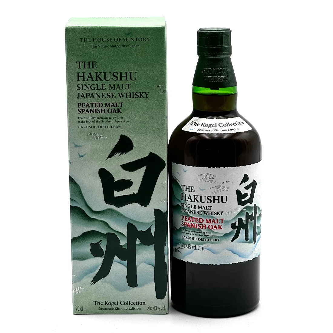 HAKUSHU PEATED MALT SPANISH OAK KOGEI COLLECTION - 700ML