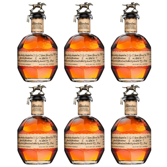 Blanton's Single Barrel Bourbon Whiskey 6 Bottles Bundle
