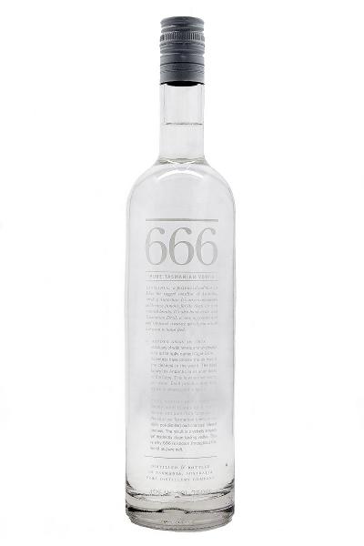 666 Pure Tasmanian Vodka