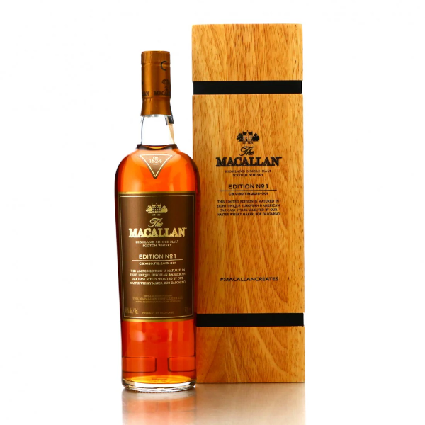Macallan Edition No 1 Taiwan Wooden Box - 700ml