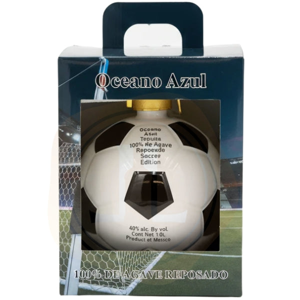 Oceano Azul Soccer Ball Reposado Tequila 1L