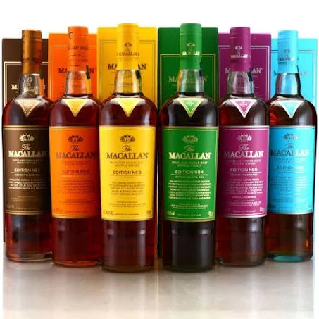 Macallan Edition Series Full Collection