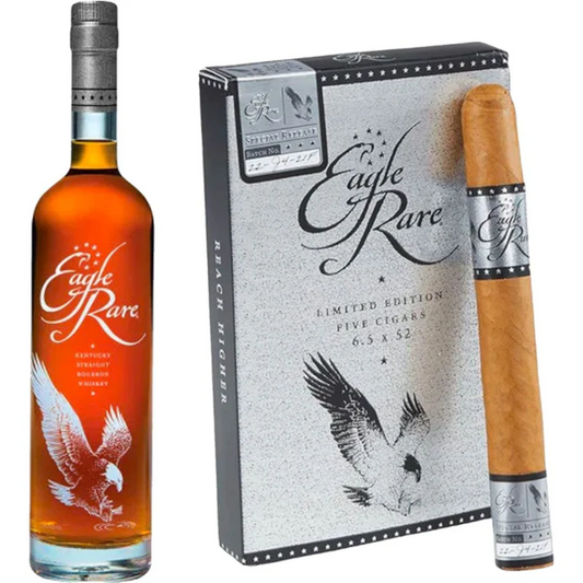 Eagle Rare and Eagle Rare Toro Cigar 5 Pack Case Bundle