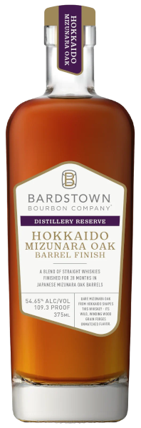 Bardstown Hokkaido Mizunara Oak Barrel Finish Kentucky Straight Bourbon Whiskey 375ml