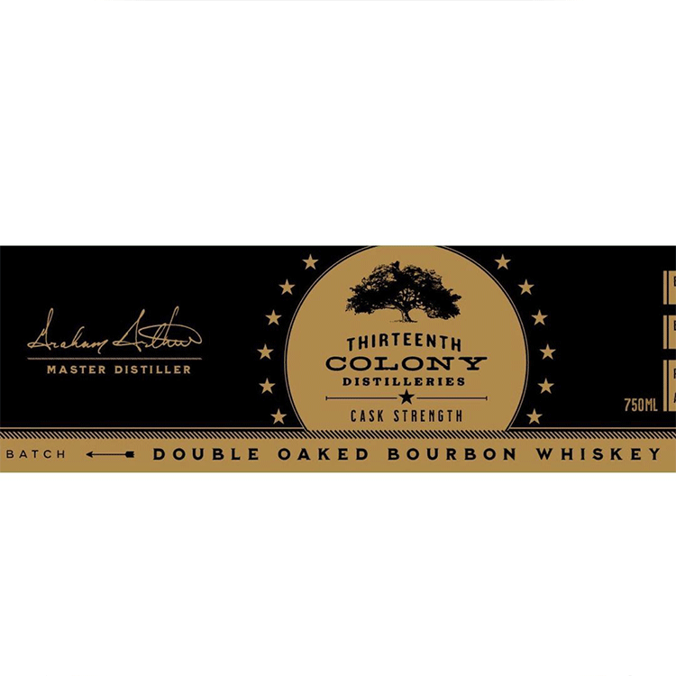 Thirteenth Colony Cask Strength Double Oaked Bourbon