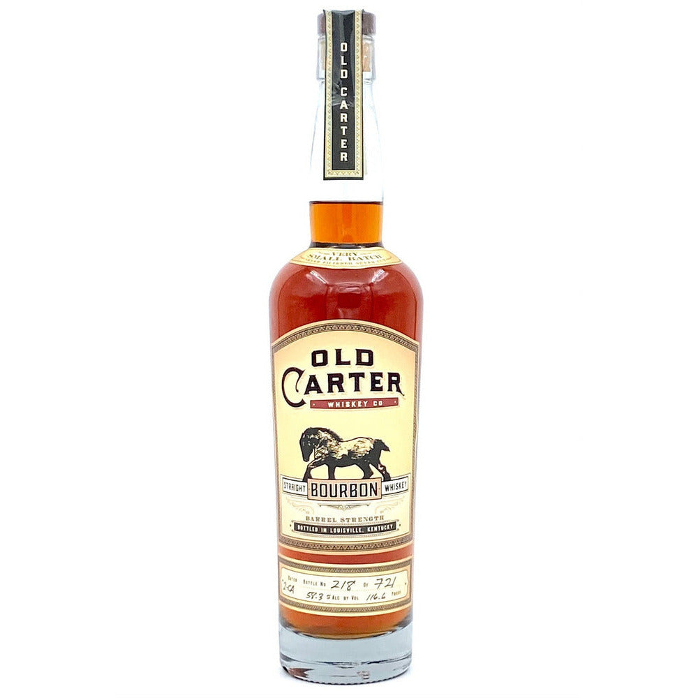 Old Carter Batch 3-CA Barrel Strength Straight Bourbon Whiskey