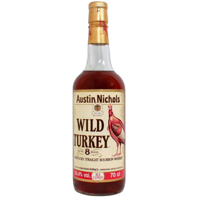 Austin Nichols' Wild Turkey Kentucky Straight Bourbon Whiskey 70cl