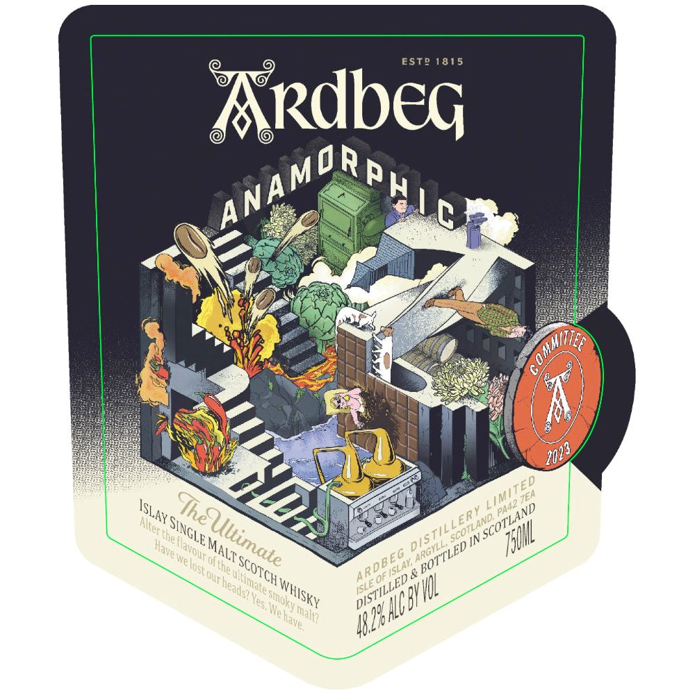 Ardbeg Anamorphic Islay Single Malt Scotch Whisky - 750ml