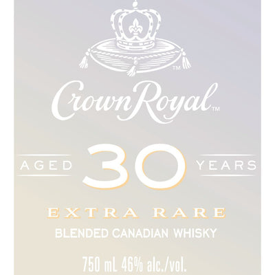 Crown Royal 30 Year Old Extra Rare Blended Whisky