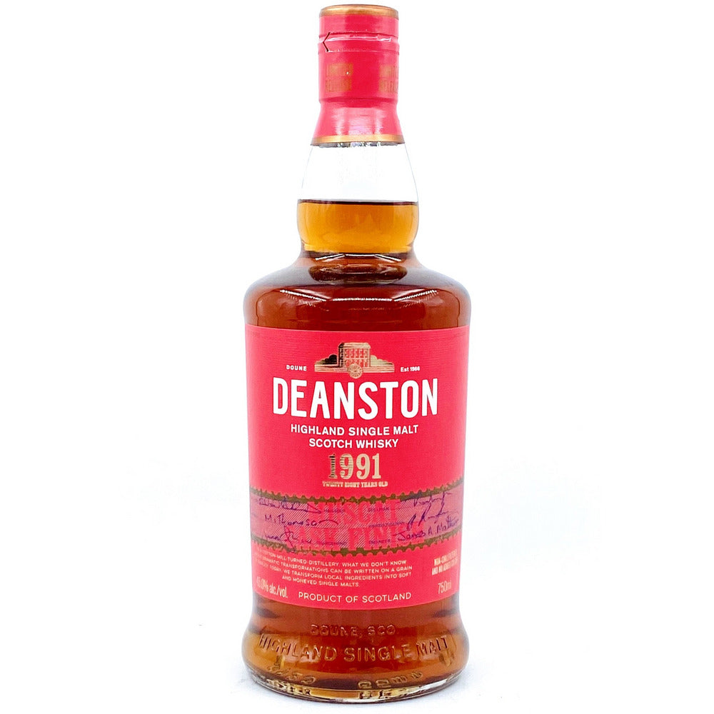 Deanston 28 Year Old Vintage 1991 Single Malt Scotch Whisky