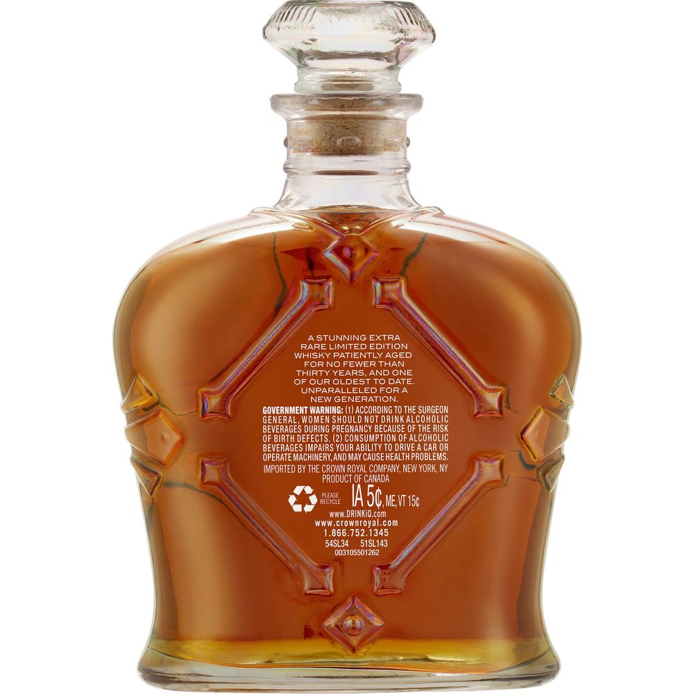 Crown Royal 30 Year Old Extra Rare Blended Whisky