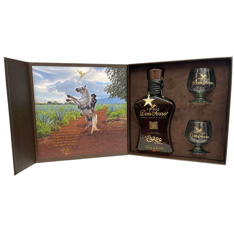 Tequila Don Ferro Extra Anejo Box Set