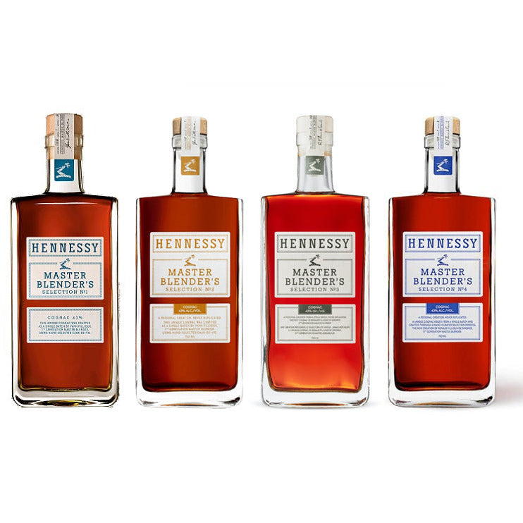 Hennessy Master Blender's Selection No. 1-4 Collection Bundle