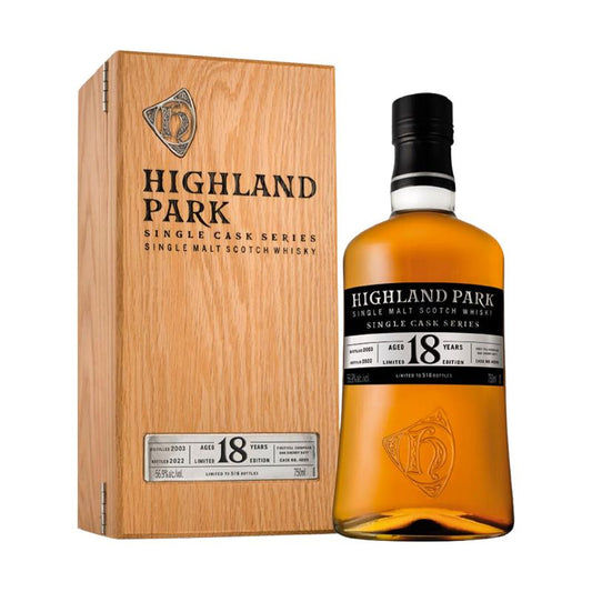 Highland Park 'Single Cask Series' 18 Year Old Scotch Whisky 2003