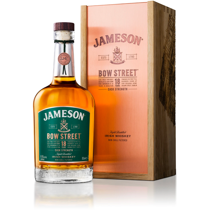 Jameson Bow Street Cask Strength 18 Year Irish Whiskey