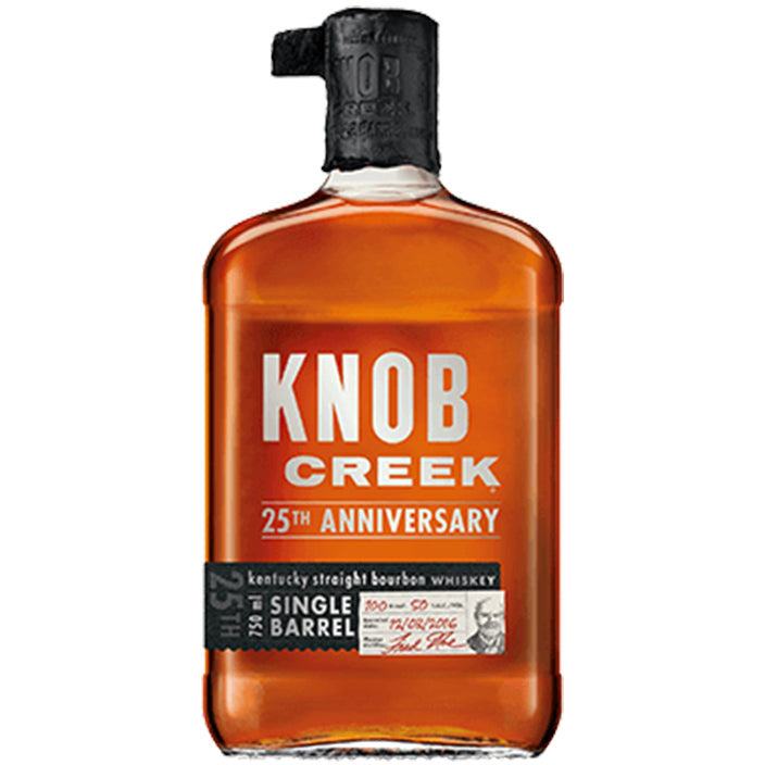 Knob Creek 25th Anniversary Single Barrel 124 Proof Kentucky Straight Bourbon Whiskey 750 ml