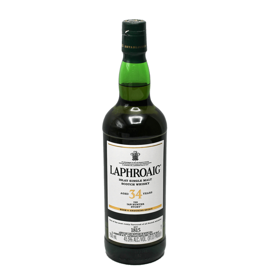 Laphroaig 34 Year The Ian Hunter Book 5: Enduring Spirit Single Malt Scotch Whisky 750ml