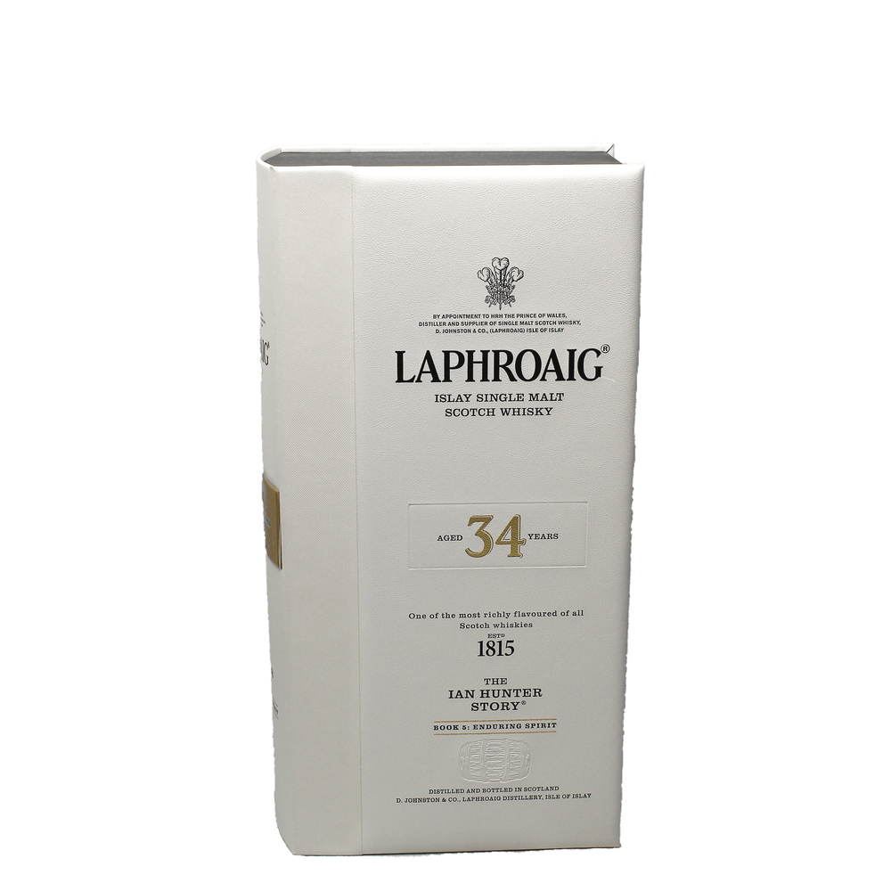 Laphroaig 34 Year The Ian Hunter Book 5: Enduring Spirit Single Malt Scotch Whisky 750ml