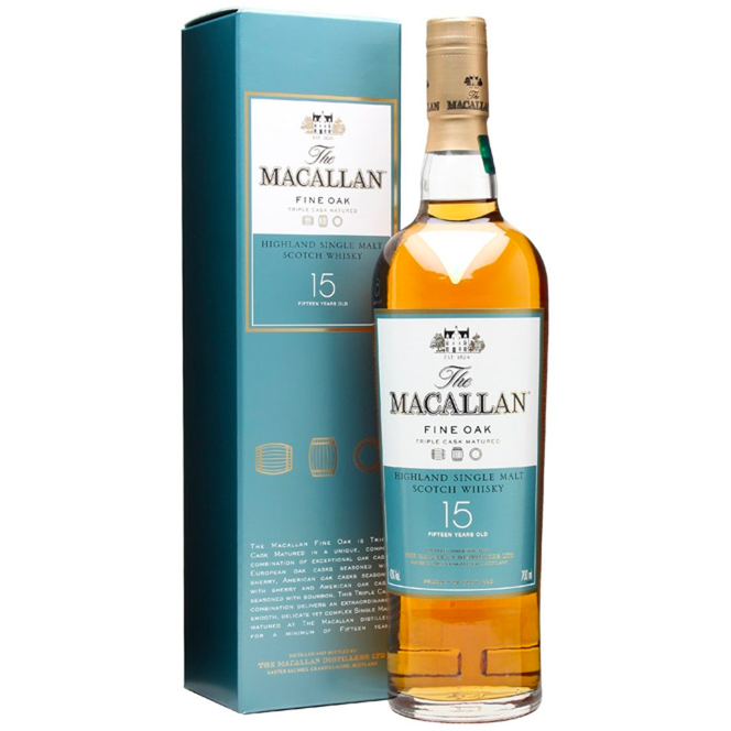 The Macallan Fine Oak 15 Year