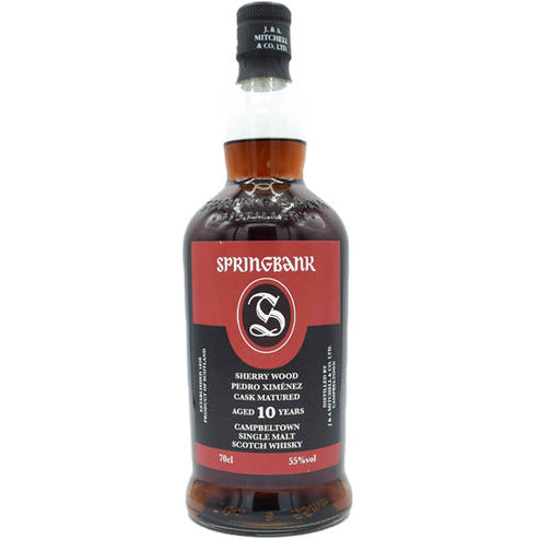 Springbank 10 Year Old Pedro Ximenez Cask Matured Scotch Whisky