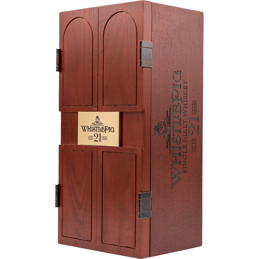 WhistlePig The Béhôlden 21 Year Single Malt Whiskey