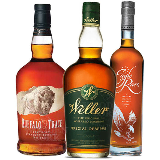 W.L. Weller Special Reserve & Eagle Rare 10 Year & Buffalo Trace Bourbon Bundle