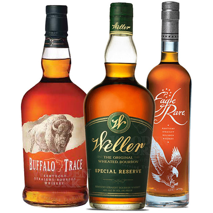 W.L. Weller Special Reserve & Eagle Rare 10 Year & Buffalo Trace Bourbon Bundle
