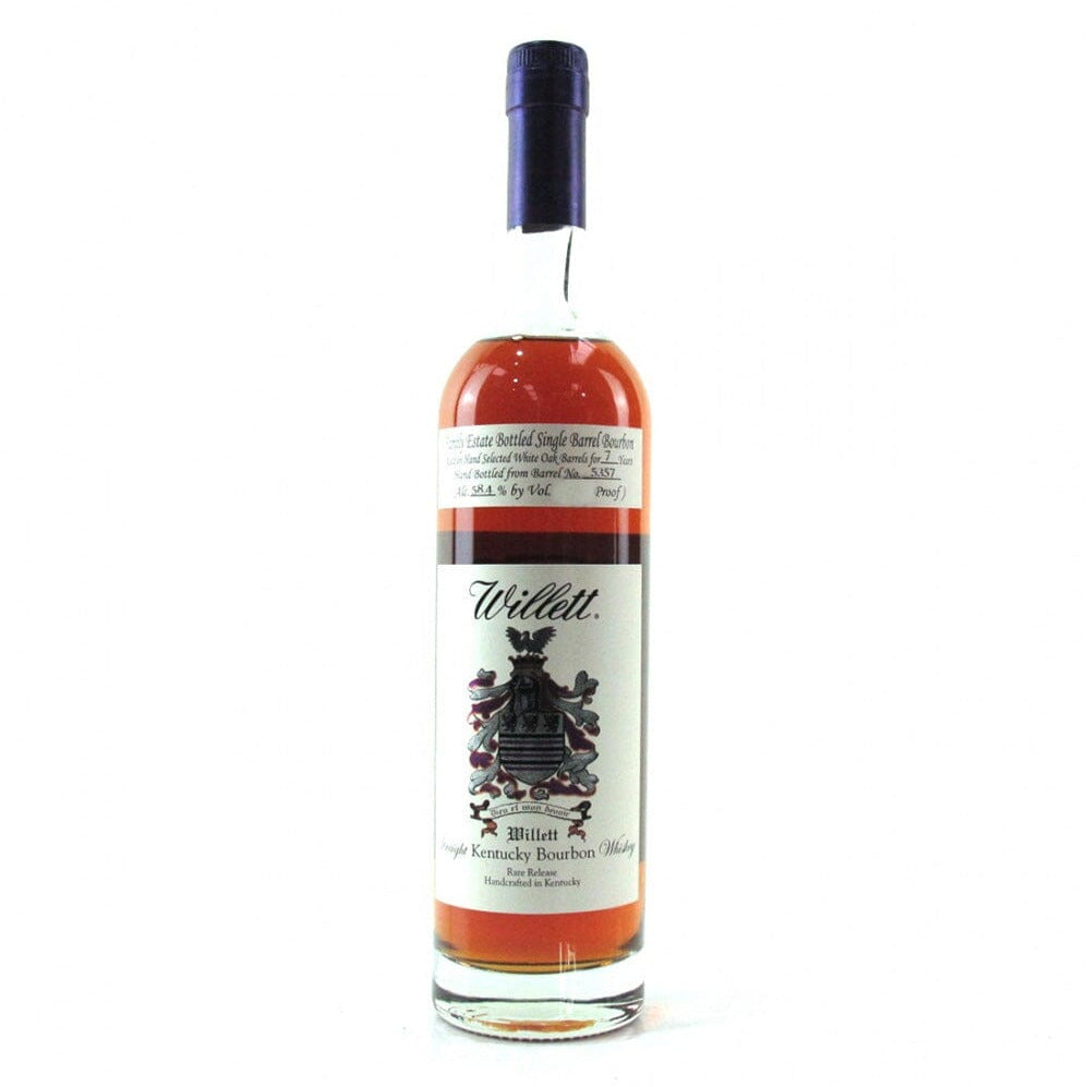 Willett Family Estate Bottled Single Barrel Bourbon Aged in White Oak Barrels for 9 Years 137.2 Proof "November Rain"