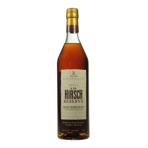 A. H. Hirsch Reserve 16 Year Old Gold Foil Straight Bourbon Whiskey