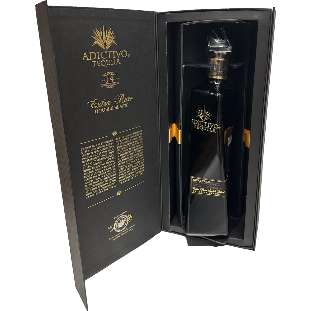 Adictivo Extra Rare Black Edition Extra Anejo Tequila 14 Years