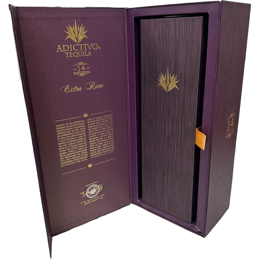 Adictivo Extra Rare Extra Anejo Kings Edition Tequila 14 Years