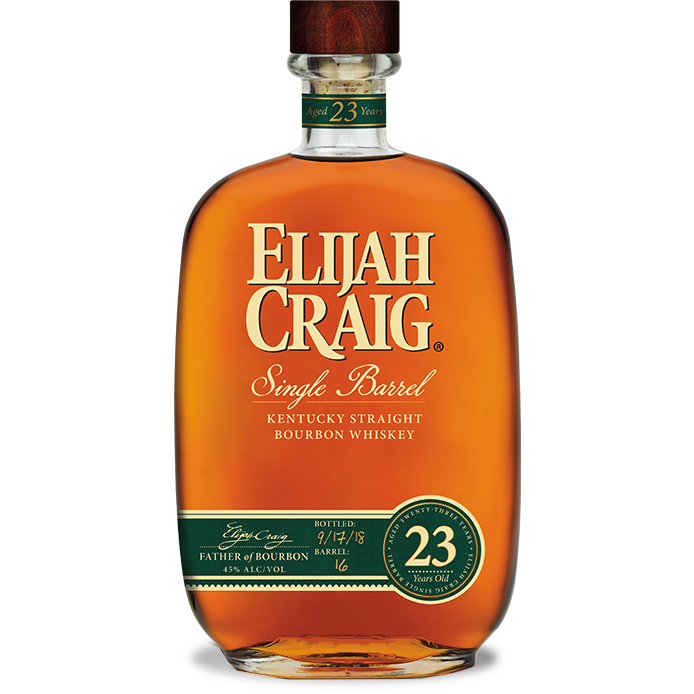 Elijah Craig 23 year Single Barrel Kentucky Straight Bourbon