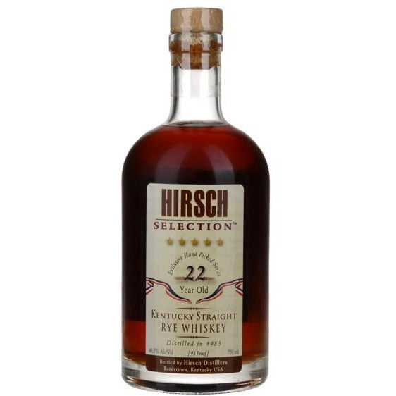 Hirsch Selection 1983 22 Year Old Straight Rye