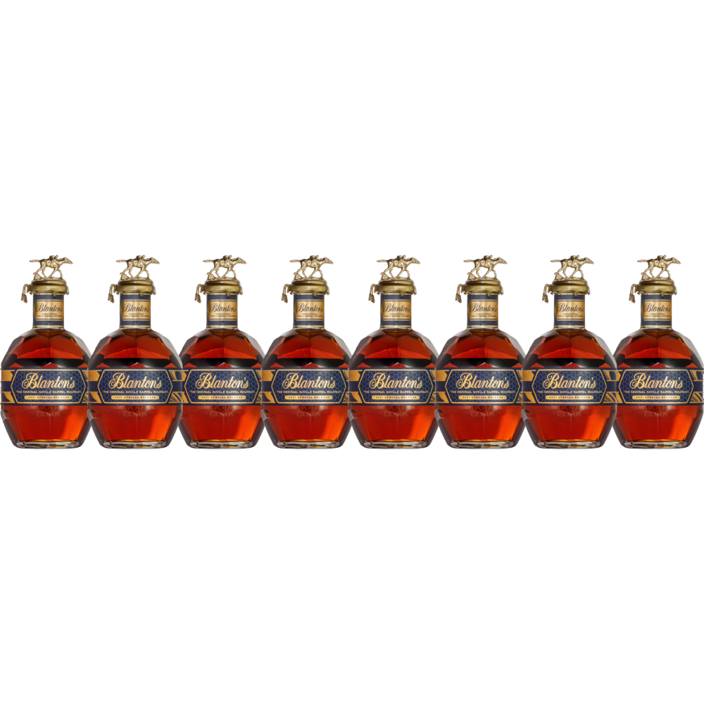 Blanton’s Honey Barrel 2021 Special Release Full Horse Collection - 8 Bottles