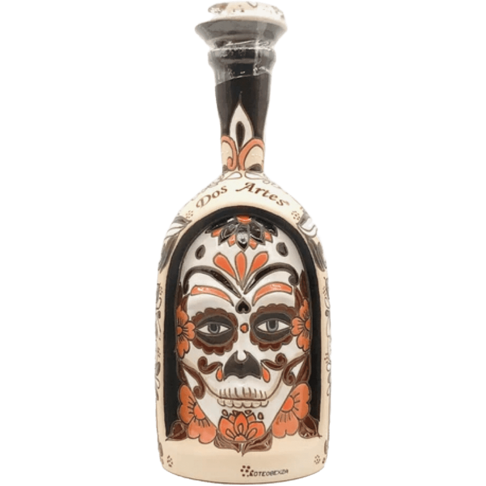 Dos Artes Extra Anejo Skull Bottle Tequila
