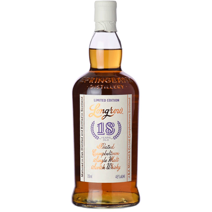 Longrow 18 Year Old Campbeltown Single Malt Scotch Whisky