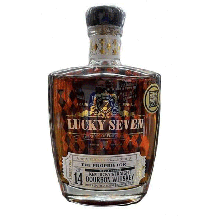 Lucky Seven Spirits The Proprietor 14 Year Single Barrel Bourbon Whiskey