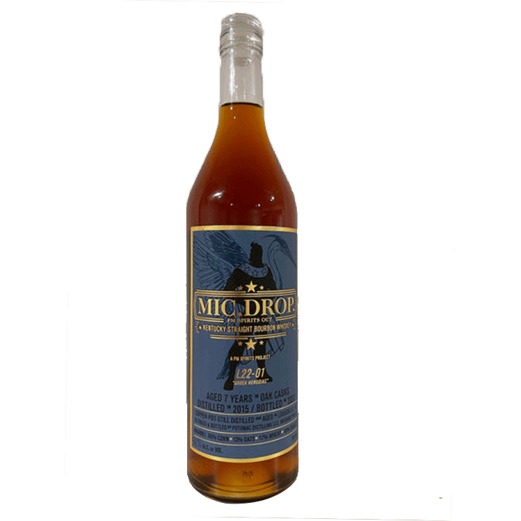 Mic Drop 5.0 7 Year Straight Bourbon Whiskey