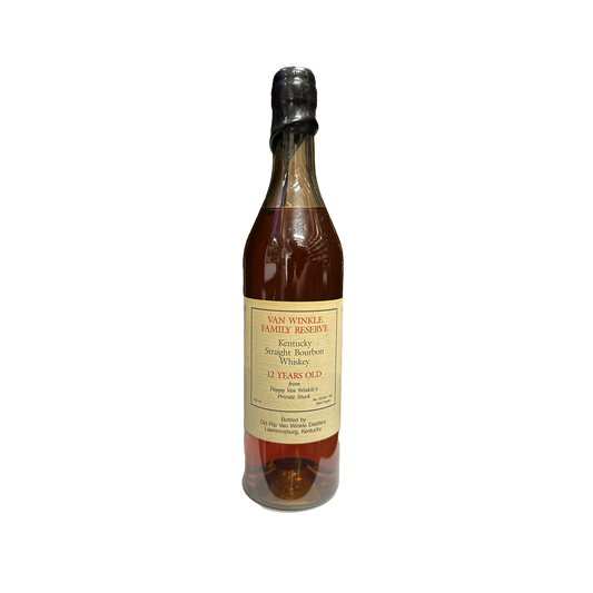 Van Winkle Family Reserve 12 Years Old from Pappy Van Winkle's Private Stock Wax Top