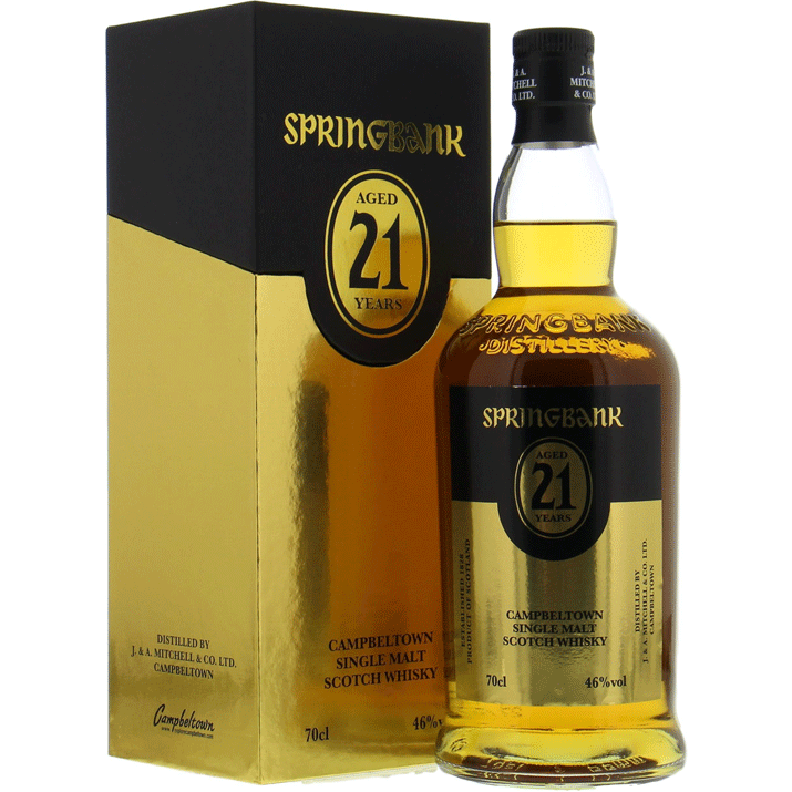 Springbank 21 Year Old Scotch Whisky