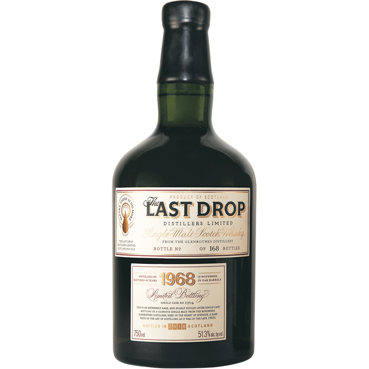 The Last Drop Distillers Glenrothes 1969 Single Malt Scotch Whisky