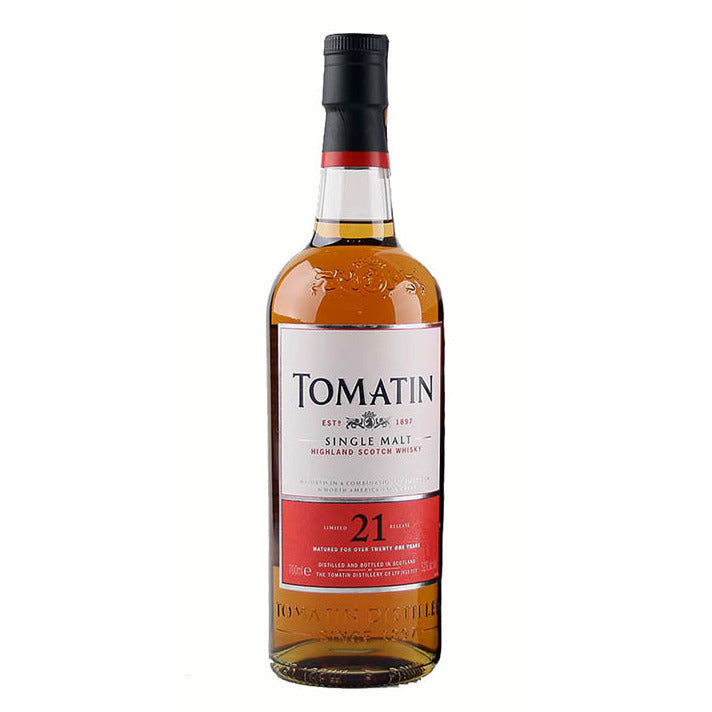 Tomatin 21 Year Old Highland Single Malt Scotch Whisky
