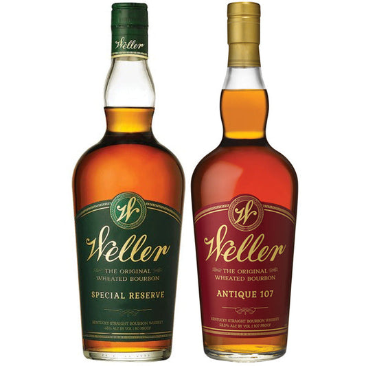 W.L. Weller Special Reserve and W.L. Weller Antique 107  Bundle