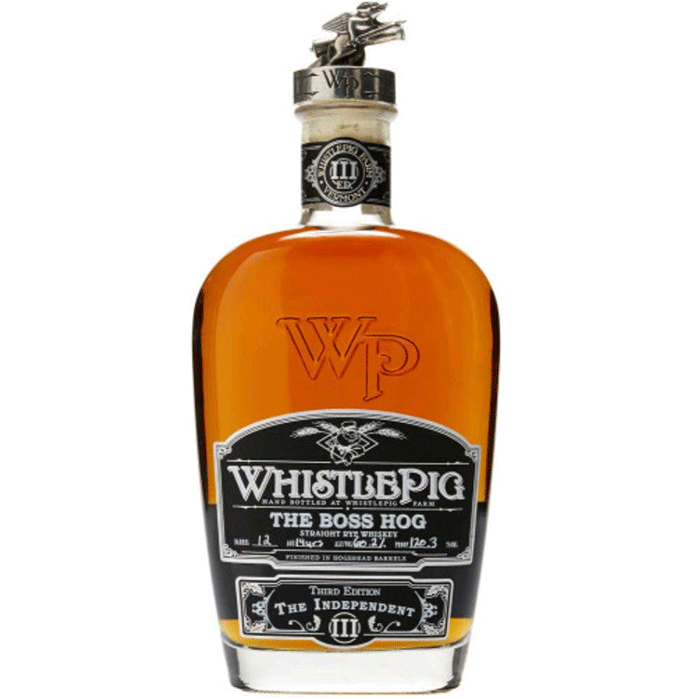 WhistlePig The Boss Hog III The Independent Straight Rye Whiskey