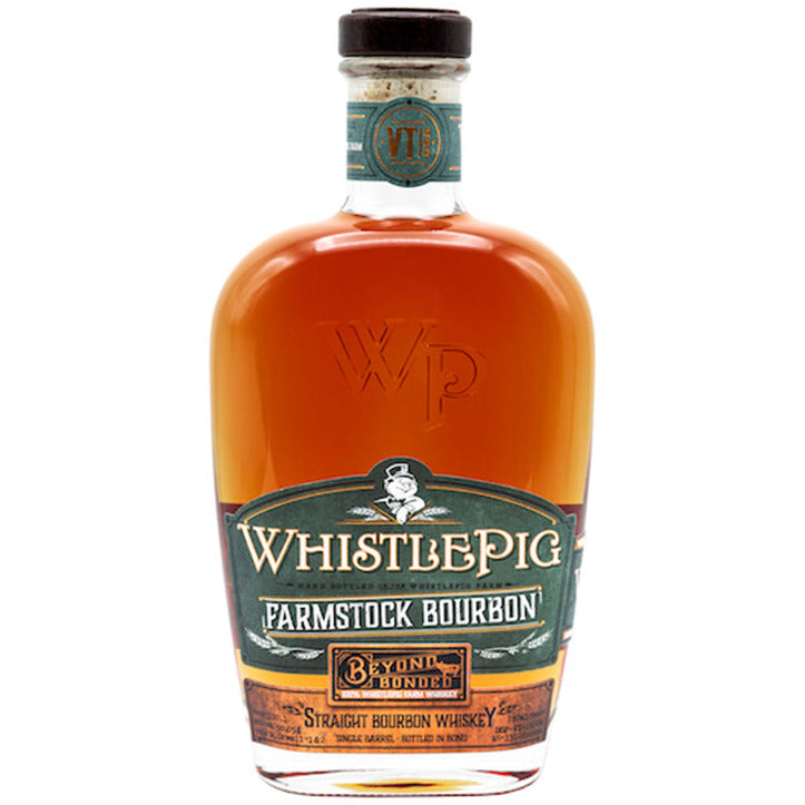 WhistlePig Farmstock Bourbon Beyond Bonded Single Barrel Bottled In Bond Straight Bourbon Whiskey